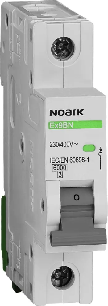 Ndërprerës modular Noark Ex9BN C16, 1P, 16A, gri