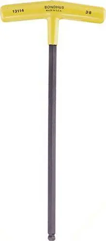 Çelës imbus Bondhus 13176, 10 mm, Ball End, me dorezë T