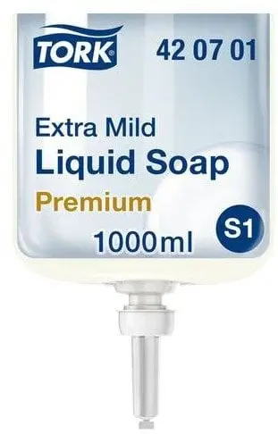 Sapun duarsh Tork Premium, i lëngshëm, 1000 ml, aromë e freskët