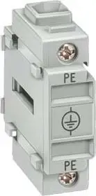 Terminal elektrik Siemens Through Terminal 3LD9200-2B, për panele elektrike, gri