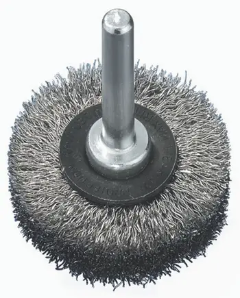 Furçë disku Abraboro AB99420113, 75mm, bosht 6mm, metalike