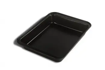 Tepsi pjekjeje Vanora Baking Tray, 37.5x25.5x5 cm, Teflon, e zezë
