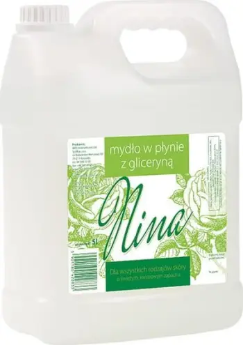 Sapun lëng Nina Glycerin, 5L, aromë florale, i bardhë