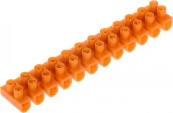 Terminal bllok Simet KE-LTF12-6.0, 12 pista, portokalli