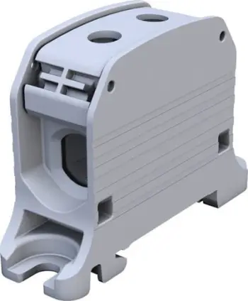 Terminal shine Simet STB 50 SIMBLOCK, për Al Cu, gri