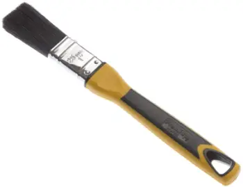 Furçë e sheshtë Forte Tools, 25mm, fijë plastike, e bardhë