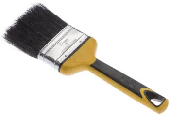 Furçë e sheshtë Forte Tools, qime natyrale, për bojë, e bardhë