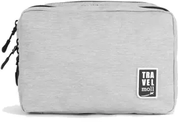 Neceser Pepe Moll Travel Moll, 18x27x8cm, me grep varjeje, gri