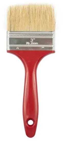 Furçë e sheshtë natyrale Okko 441, 75mm, dorezë ergonomike
