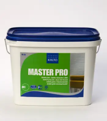 Ngjitës për letër muri Kiilto Master Pro, 1L, profesional, i bardhë