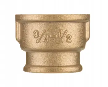 Kuplung reduktues mesi Invena, 5/4" x 1", i verdhë