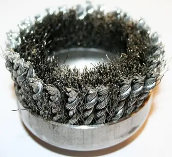 Furçë metalike BUTT Brush Braided Rope Galvanized M14, 80mm, metalike