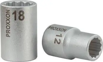 Çelës tubular Proxxon, 21 mm, 1/2 inç, 31 CrV3, i argjendtë