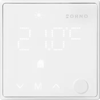 Termostat inteligjent Tuya Smart Wi-Fi, ekran digjital, programim javor, i bardhë