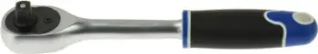 Çelës racë GEKO 3/8", krom vanadium, dorezë ergonomike