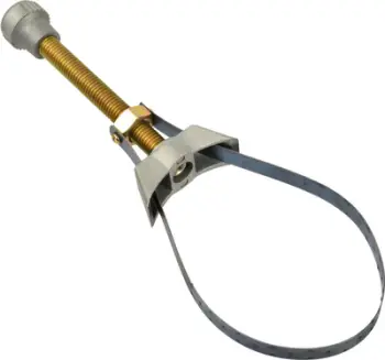 Çelës rripi për filter vaji Geko G02564, 60 100 mm, metalik