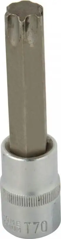 Çelës Torx Hex shank CrV, T70, 100mm