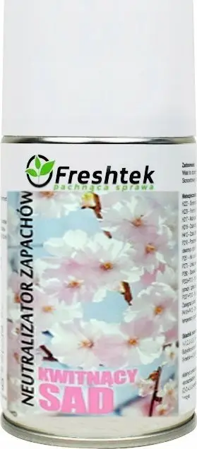 Neutralizues aromash Freshtek One Shot, 250ml, aromë pemë në lulëzim, i bardhë