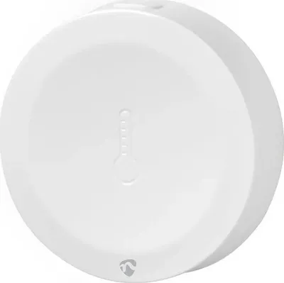 Sensor klime Nedis Zigbee SmartLife, temperaturë dhe lagështi, i bardhë - 1