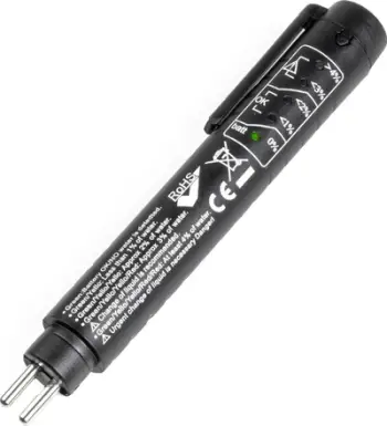 Tester lëngu frenash AMiO 03123, LED, për DOT 3 DOT 4 DOT 5 DOT 5.1, i zi