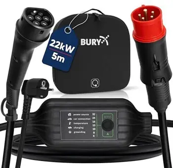 Ngarkues portativ Bury PowerFlash PF9040 Set EU, 16A, 3p