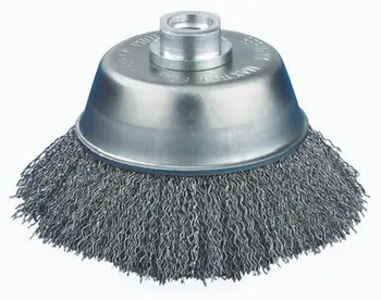 Furçë fundore Abraboro AB90402253, Ø60mm, fill M14, metalike