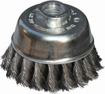 Furçë fundore Abraboro AB99040009, 65mm, fije teli 0.35mm, kapje M14