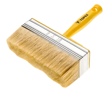 Furçë lyerjeje Topex 20B969, 150x50mm, dorezë plastike, qime natyrale