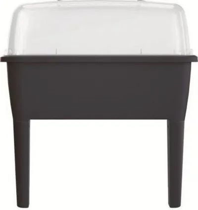 Serë plastike Prosperplast Mini Greenhouse DREP770 S433, 52L, 38x77x82 cm, antracit - 1