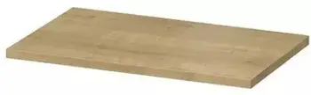 Tezgë banjoje Cersanit City 80 cm, panel i laminuar, oak
