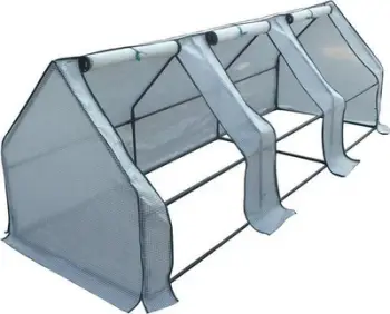 Serë tunel kopshti Alium GC 300002B, 76x38.5x98.5cm, konstruksion metalik, mbulesë tekstile e gjelbër