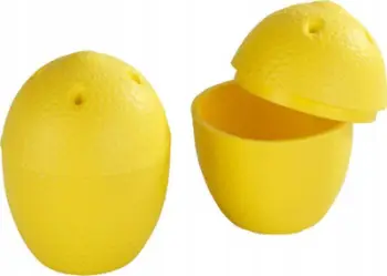 Kurth mizash pa kimikate, set 2 copë, i verdhë
