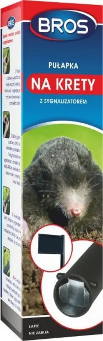 Kurth për arinjtokë BROS Mole Trap With Indicator, me indikator, i ripërdorshëm