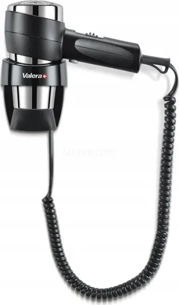 Tharëse flokësh Valera Super Plus 1800, 1800W, me montim në mur, e zezë