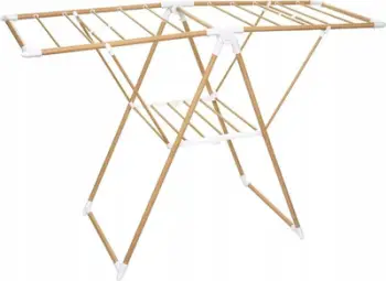 Tharëse rrobash 5Five Bamboo, 13m, prej bambuje, kafe natyrale