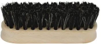 Furçë lustruese këpucësh Emu Wooden Polishing Brush, dru, qime leshi kali, kafe