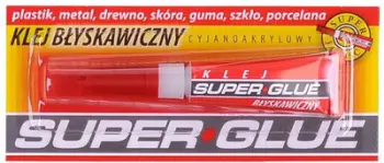 Ngjitës super Glue, 1 copë, ngjitje e shpejtë, transparent