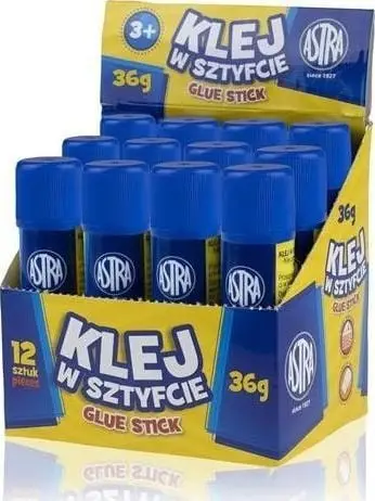 Ngjitës stik Astra Glue Stick, 36 g, set 12 copë