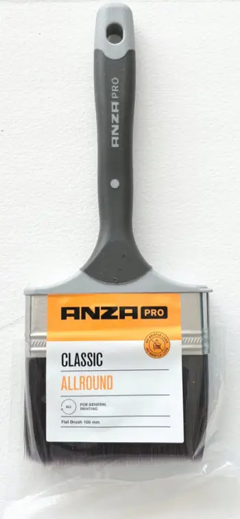 Furçë lyerjeje Anza PRO Flat Brush Ergo Classic Allround, e sheshtë, 100mm