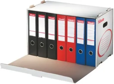 Kuti arkivimi Esselte Box 10K051X, A4, karton, hapje frontale - 1