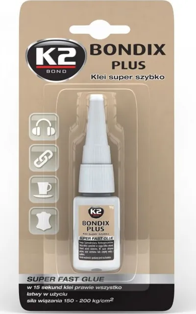 Ngjitës super K2 B101, tub 10 ml, transparent - 1