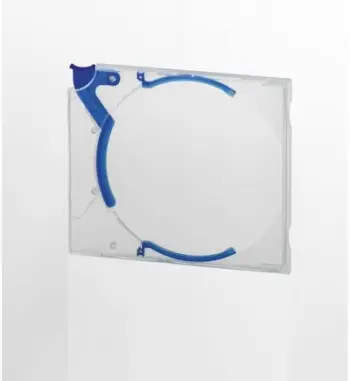 Kuti CD DVD Durable Quickflip Standard 526706, set 5 copë, transparente