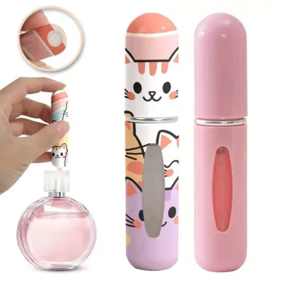 Set atomizues parfumesh Ecarla Kitty Pink, 2x5 ml, rozë - 1