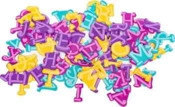 Ngjitëse shkronjash Brewis Foam Alphabet, 112 copë, shumëngjyrëshe