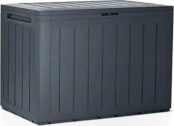 Kuti kopshti Prosperplast BoardeBox, 190L, e hirtë