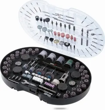 Set aksesorësh për makinë multifunksionale Dedra 08T700, 287 pjesë