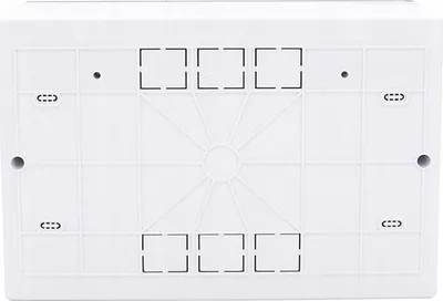 Kuti elektrike NILSON Surface Mounted Distribution Board 1x9, 9 module, IP40, e bardhë - 3