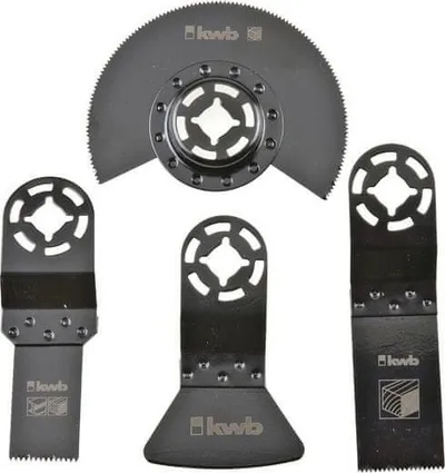 Set aksesorësh multitool KWB 708800, 4 pjesë, sharra për vegla multifunksionale - 5