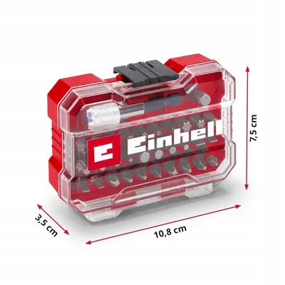 Set bitash kaçavide Einhell, 32 copë, 25 mm, me kuti XS - 3