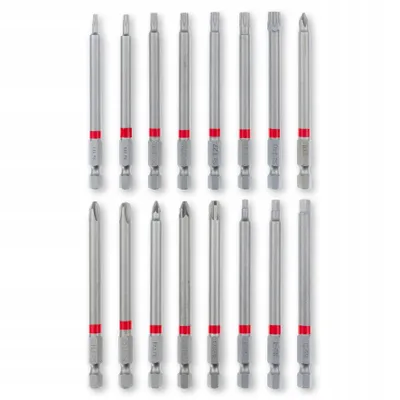 Set bitash kaçavide Einhell, 16 copë, 90mm, në kuti M Case - 4